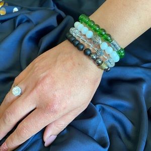 Beaded Stretch Bracelet for men and Women